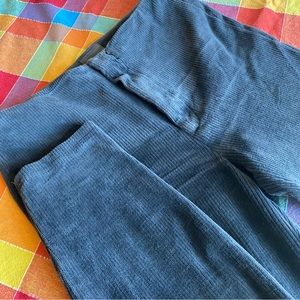 MOTHER Gray Corduroy leggings